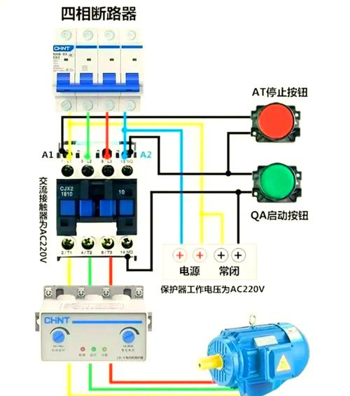 電機保護器品牌，電機保護器接線實物圖