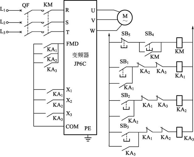 電機變頻器怎么調轉速，電機變頻器工作原理圖