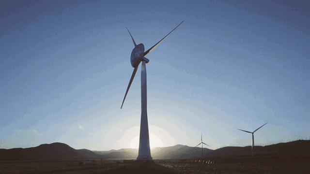 風力發電機圖片動態圖，風力發電機圖片大全圖片